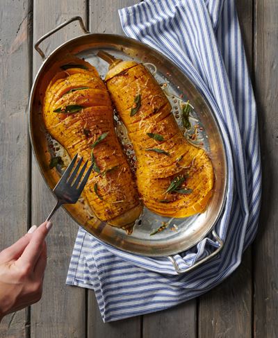 Courge Butternut Hasselback