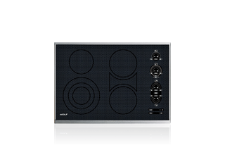 Wolf 30" Electric Cooktop - Framed CT30E/S