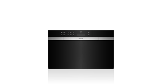 Wolf 30&quot; M Series Contemporary Black Glass Convection Steam Oven with Retractable Handle CSO30CM/B