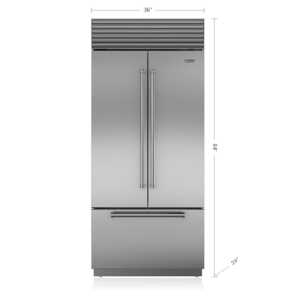 36 Classic French Door Refrigerator Freezer With Internal