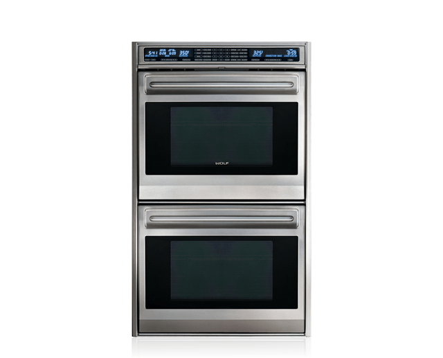 30 Built In L Series Double Oven Framed Door Do30f S Wolf Appliances