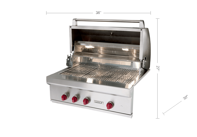 Wolf 36 Outdoor Gas Grill OG36