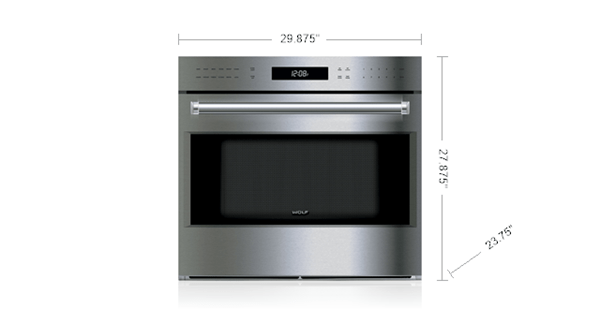 30 E Series Professional Built In Single Oven So30pe S Ph Wolf Appliances