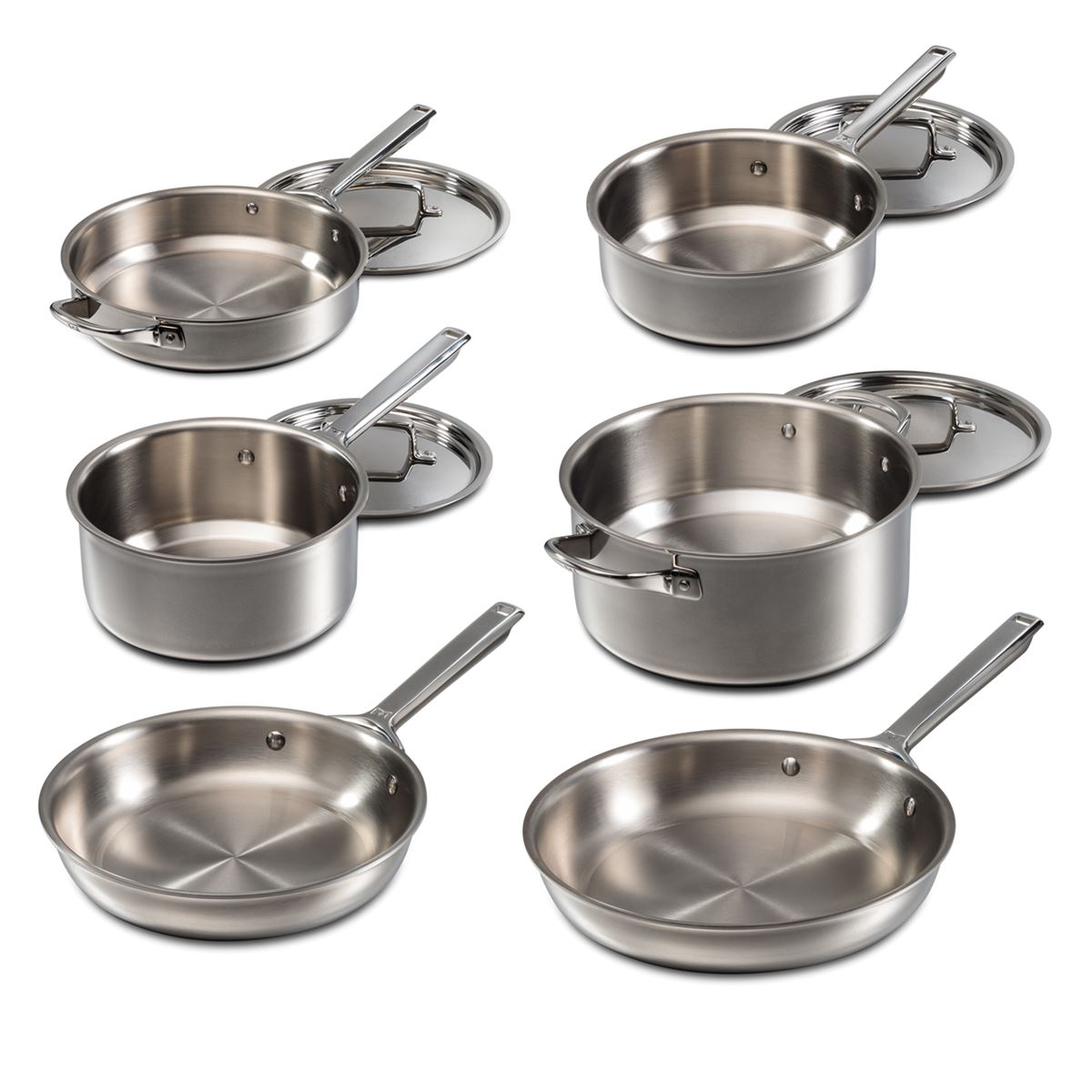 10 Piece Cookware Set Wgcw101s Wolf Gourmet Kitchenware
