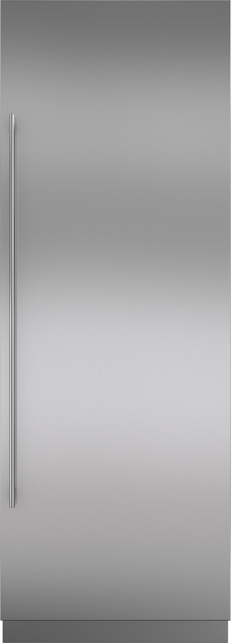 Stainless Steel Door Panel with Tubular Handle and 4