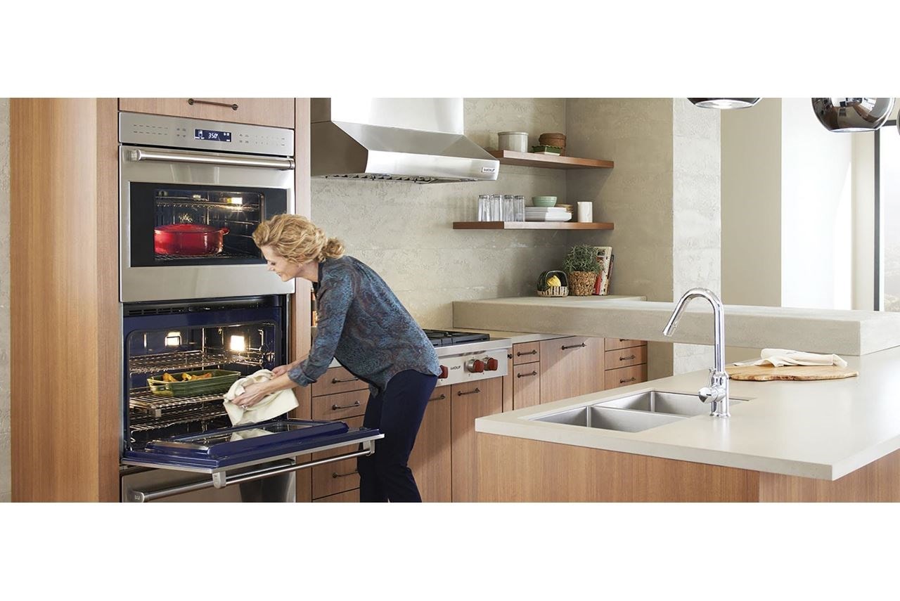 Wolf PW422210 42 Pro 22 Deep Low-Profile Wall Ventilation Hood, Furniture and ApplianceMart