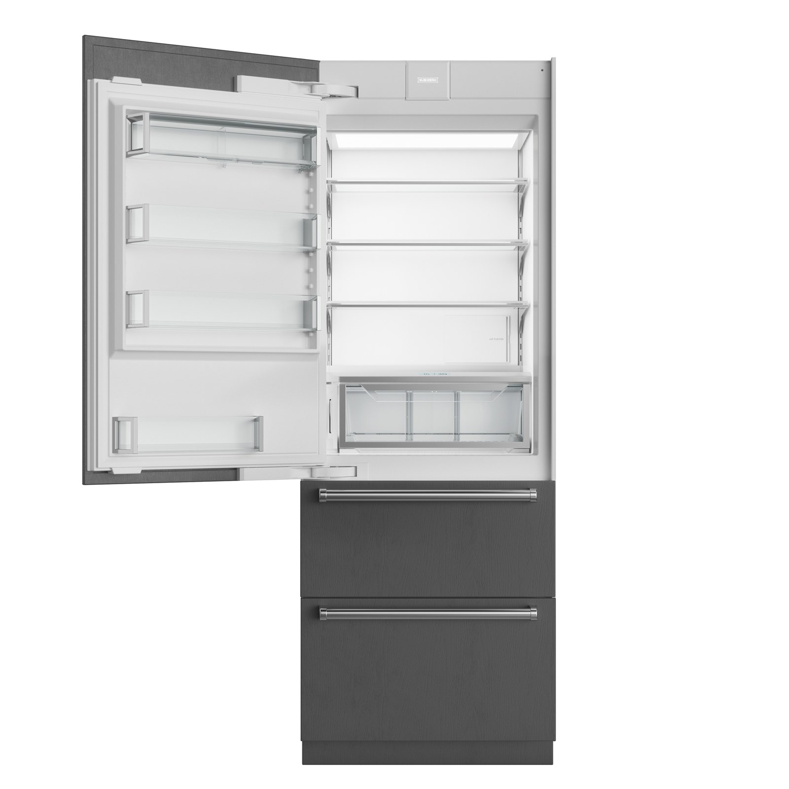SubZero 30 Inch Tall Combo with Ice Maker (DET3050CI)