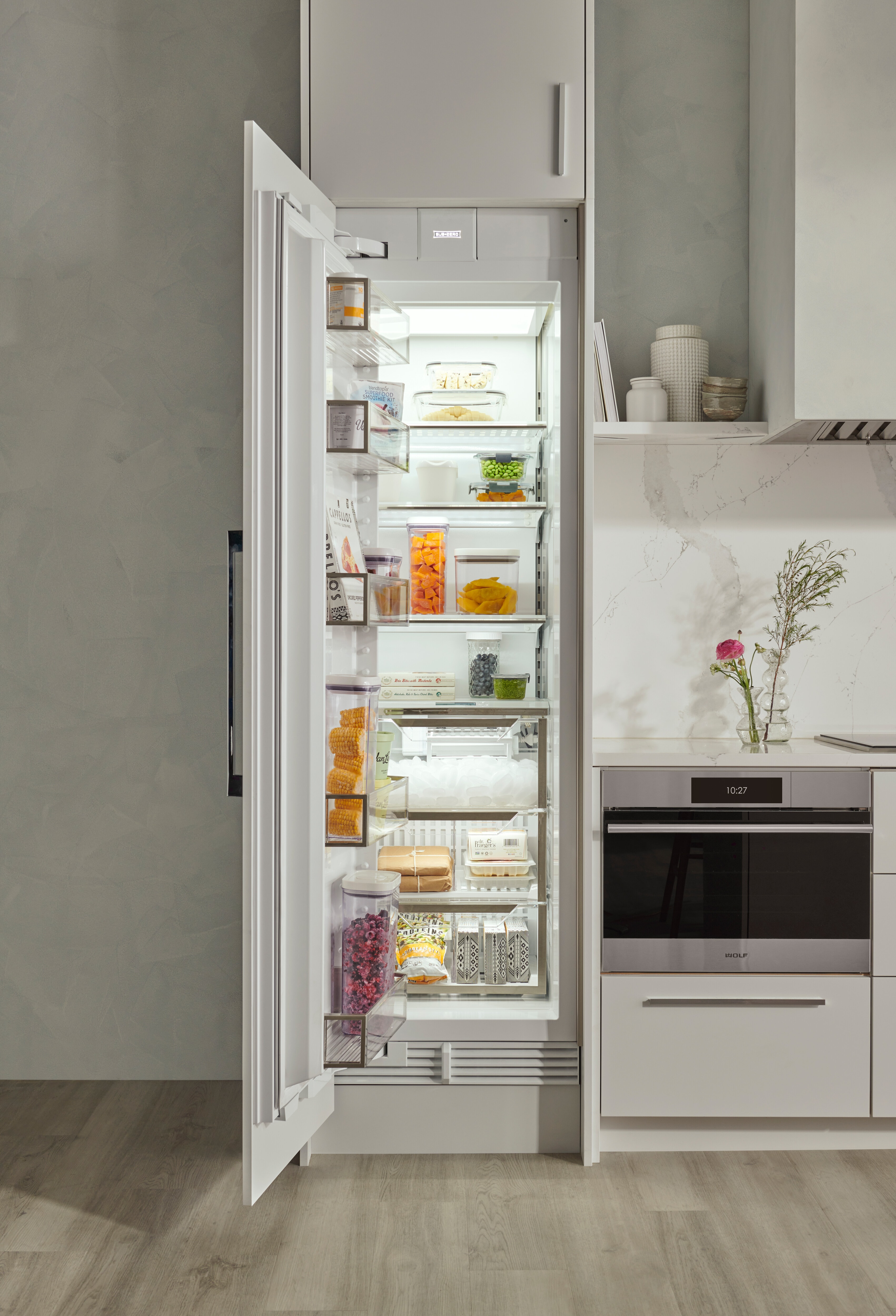 Sub-Zero 24 Inch Freezer Column with Ice Maker (DEC2450FI)