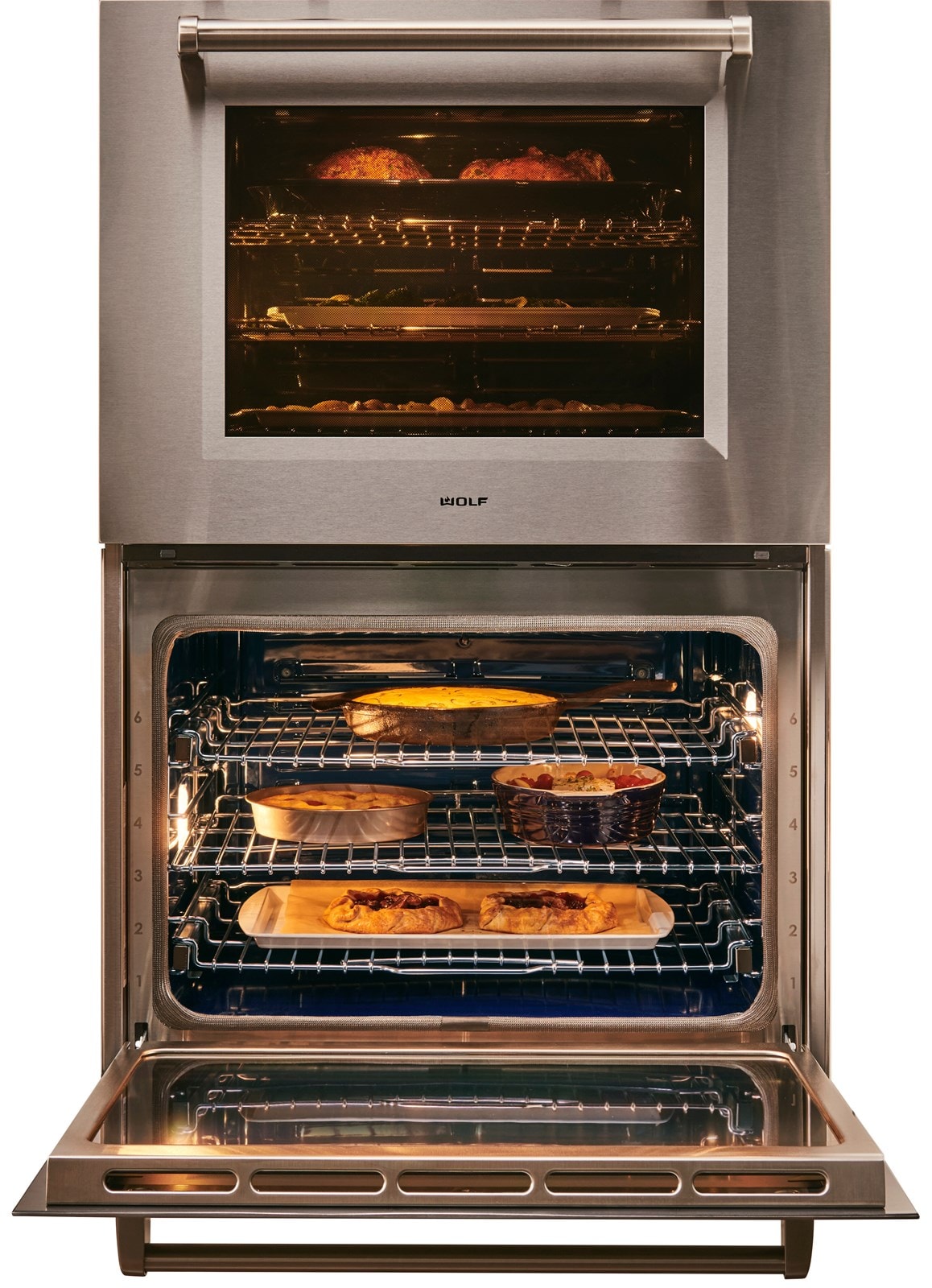 Wolf 30" M Series Transitional BuiltIn Double Oven (DO3050TM/S/T)