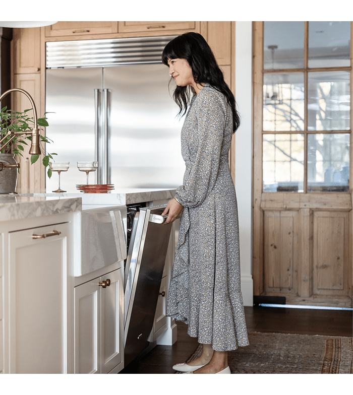 Cove high-end panel ready luxury dishwashers ensure perfectly clean and dry dishes