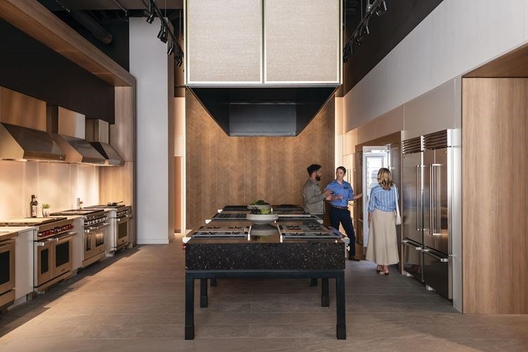 Sub-Zero, Wolf, and Cove kitchen appliances are engineered from premium grade materials