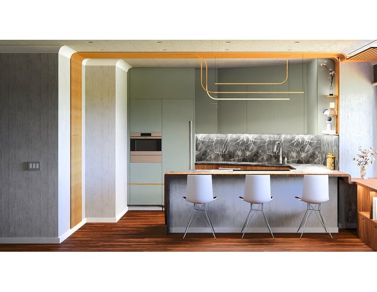 Sub-Zero, Wolf, and Cove Kitchen Design Contest Finalist, Alexander Drozdovitch of Montgomery College from Gaithersburg, MM, USA