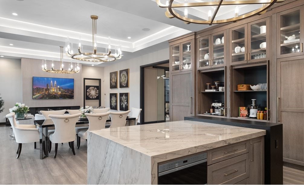 Sub-Zero, Wolf, and Cove Kitchen Design Contest Finalist, Ellen Bernier of Moceri Custom Homes from Auburn Hills, MI, USA