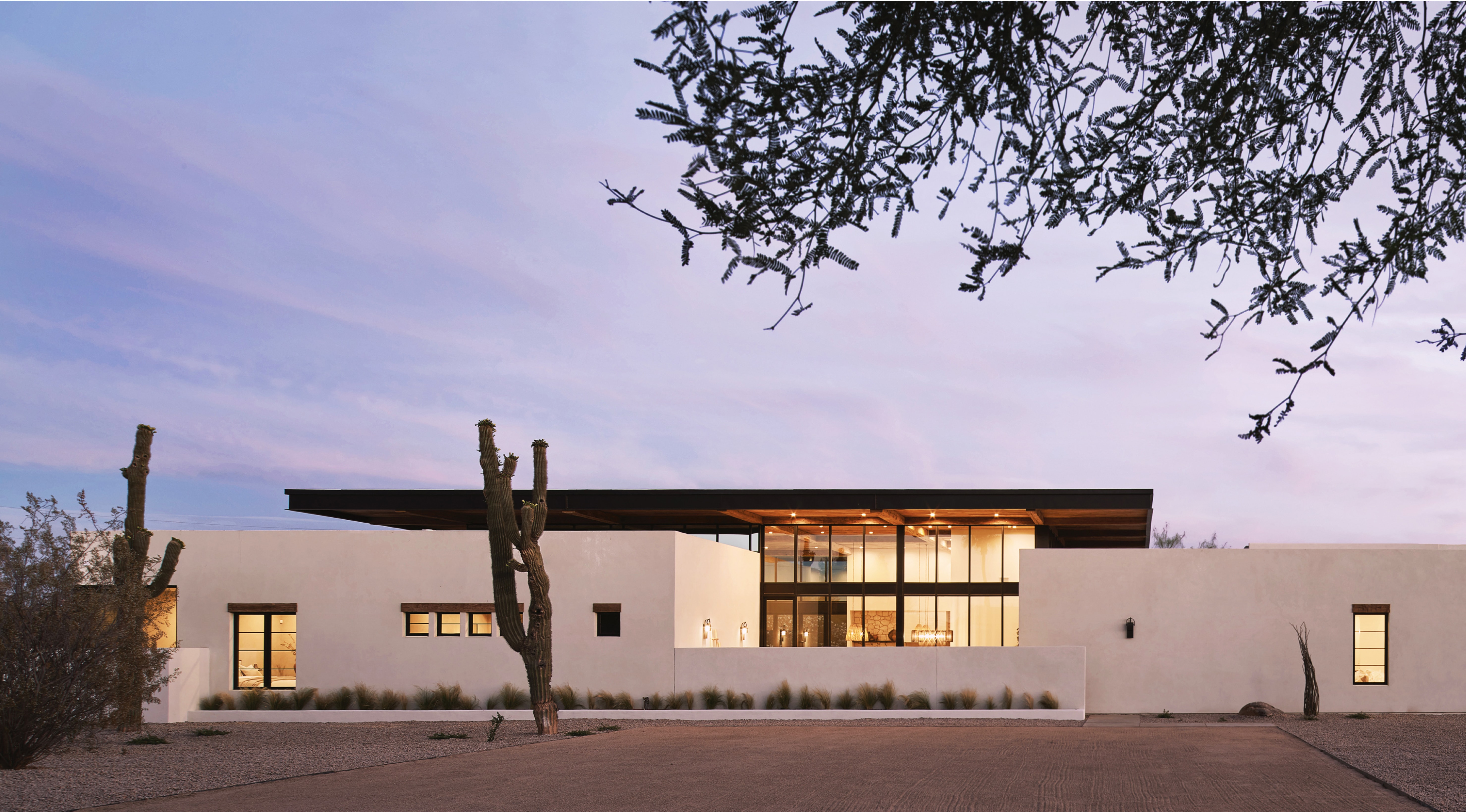 Arizona home defined by an earthy, rustic aesthetic and clean, modern lines inspired by Mexico.