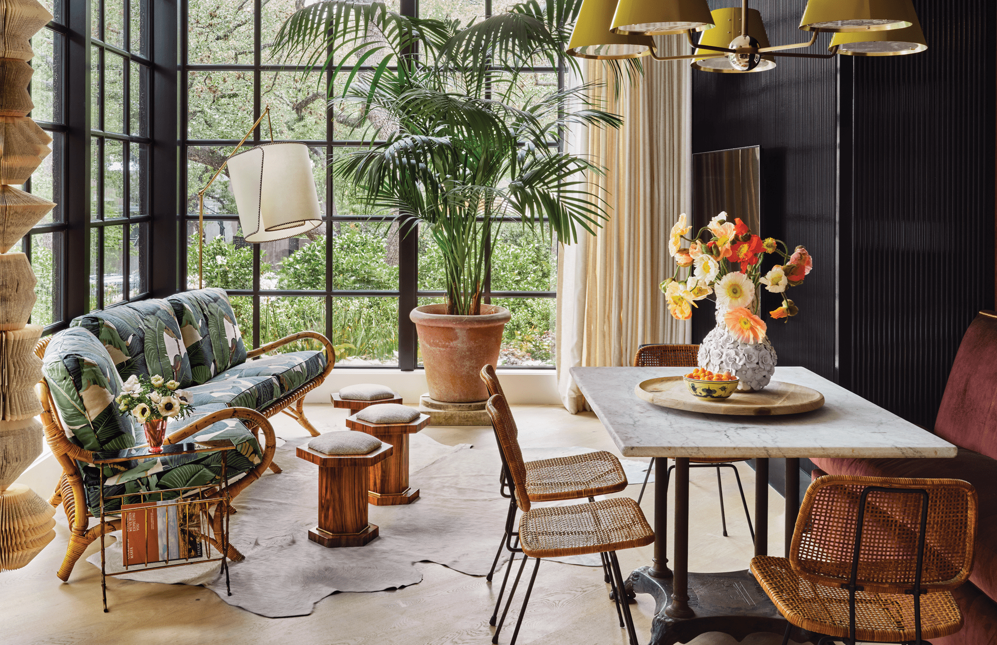 Texas designer Fern Santini collaborated with many individuals to create this home inspired by Austin's musical history.