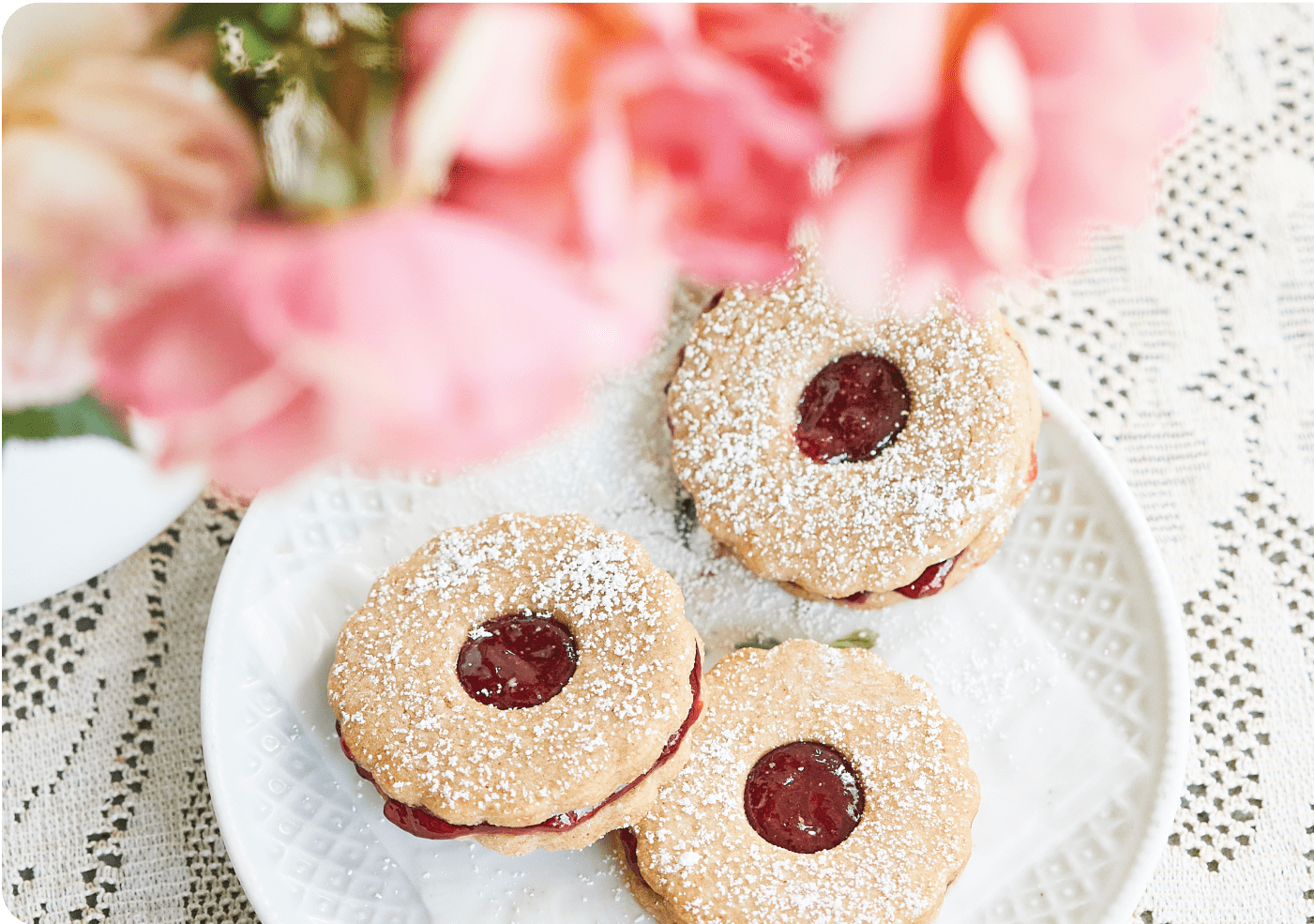 Authentic Linzer Cookies