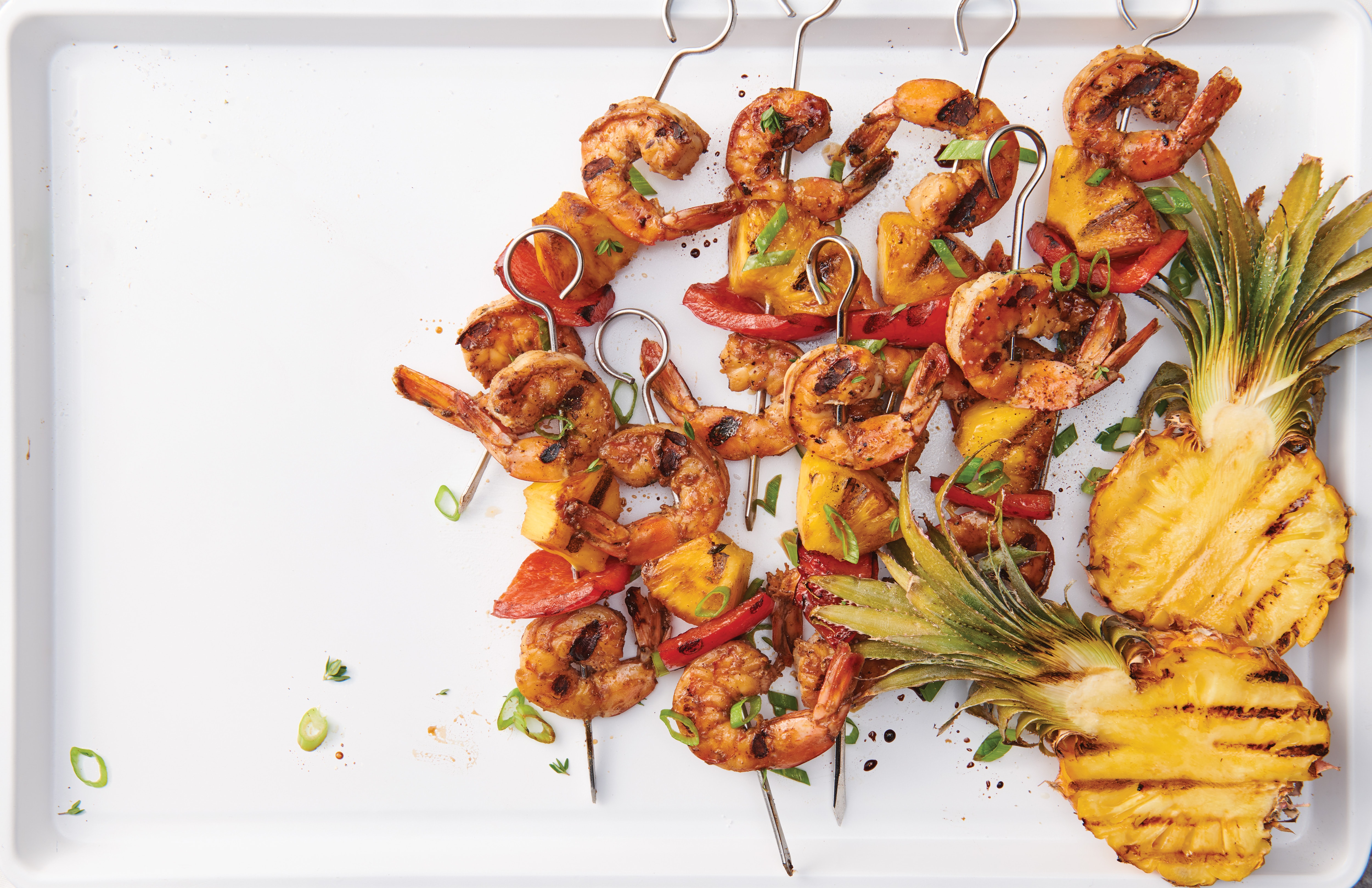 Jamaican Jerk Shrimp Kebabs