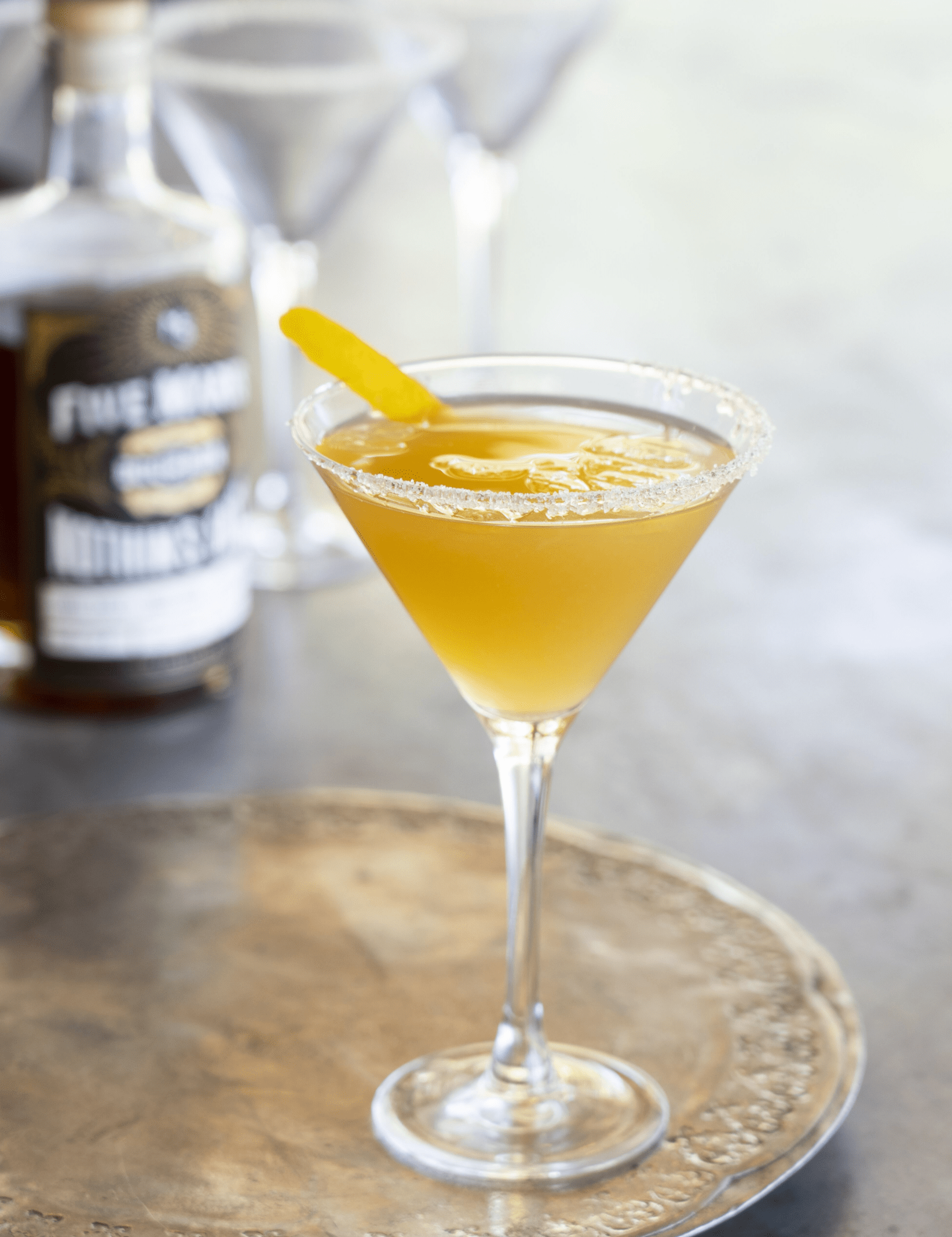 Get the M5 Sidecar recipe using Five Marys signature whiskey blend.