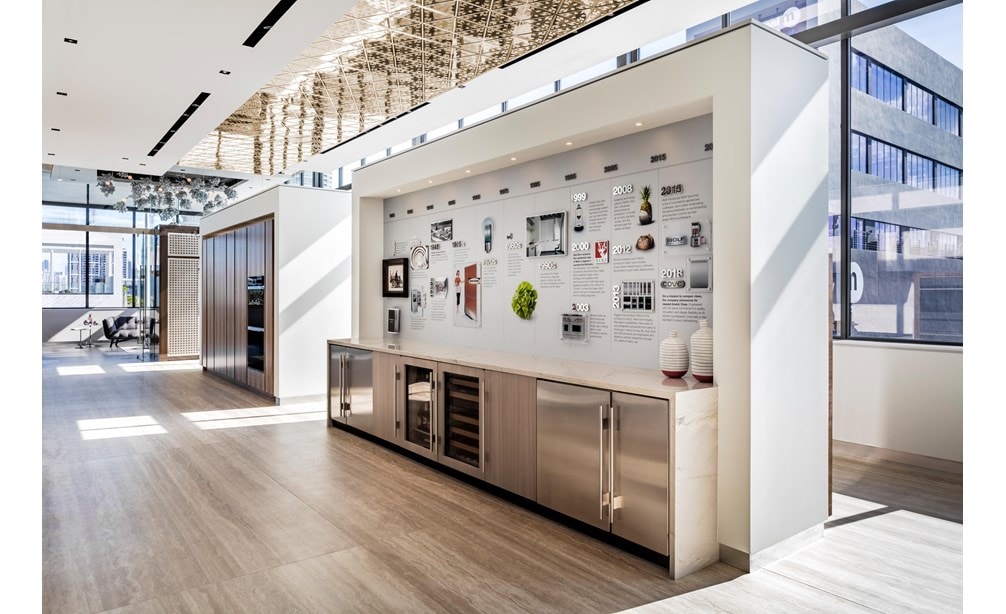 From inspiring kitchen vignettes to live demonstrations, create your dream kitchen at the Sub-Zero, Wolf and Cove Showroom in Miami, Florida