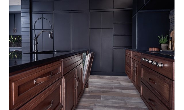 Cove 24" Dishwasher – Panel Ready (DW2450) featured with Sub-Zero 24" Designer Column All Freezer (IC-24FI).