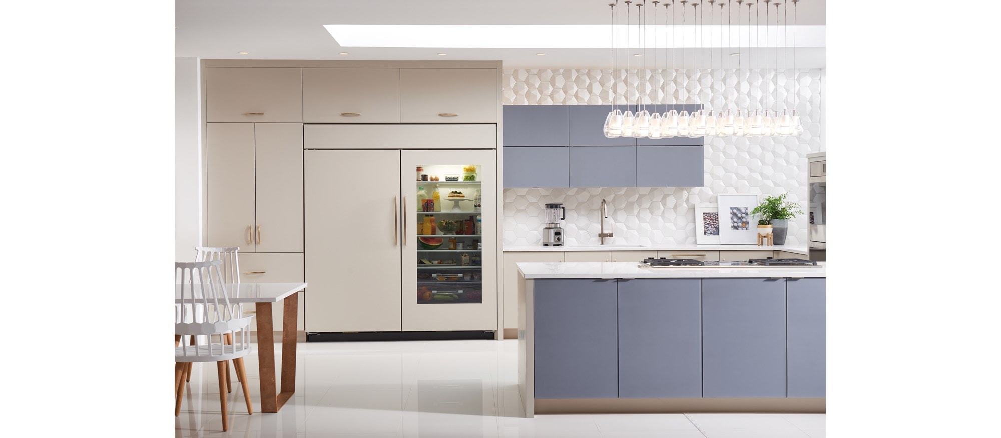  Sub-Zero 36" Classic Glass Door Refrigerator Panel Ready - Formerly Built-In