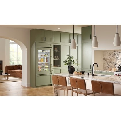 Sub-Zero 36" Classic Over-and-Under Refrigerator/Freezer with Glass Door - Panel Ready (CL3650UG/O)