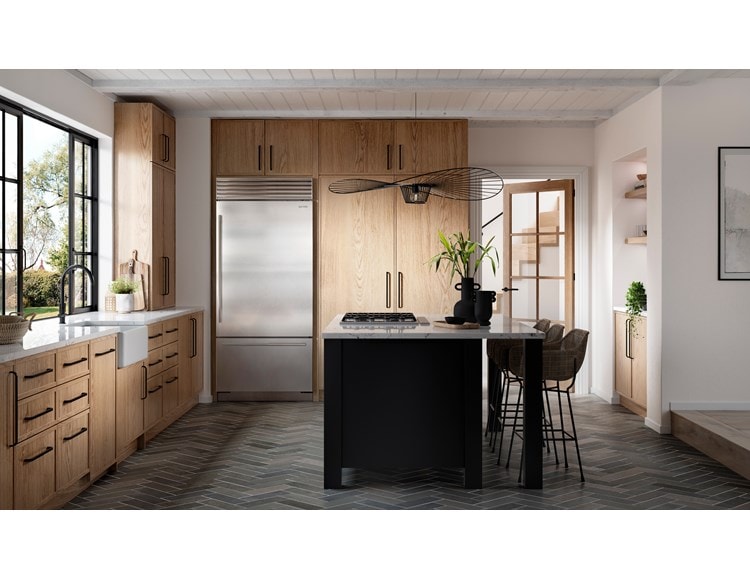 Sub-Zero 36" Classic Over-and-Under Refrigerator/Freezer with Internal Dispenser (CL3650UID/S)