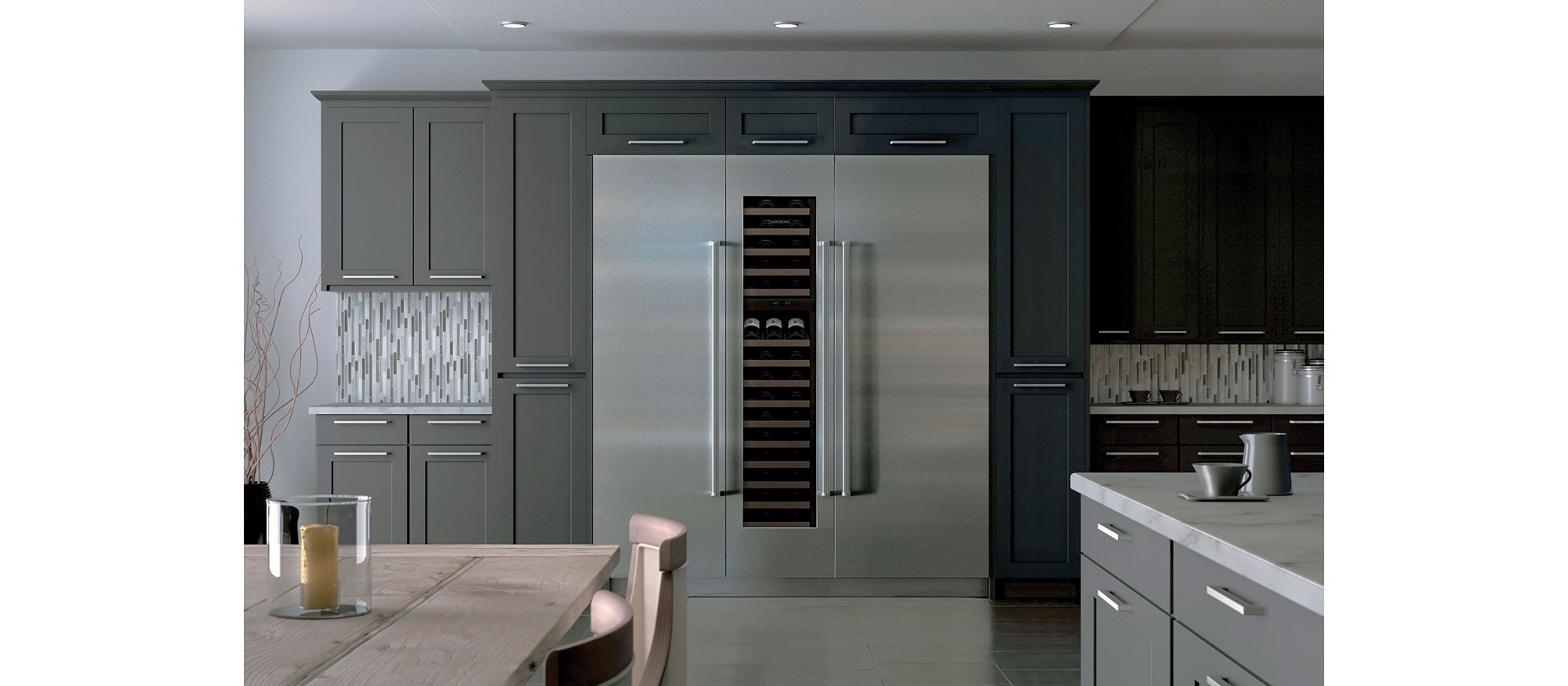 Sub-Zero 30" Integrated Column Refrigerator with Internal Dispenser - Panel Ready (IC-30RID) - Formerly Integrated