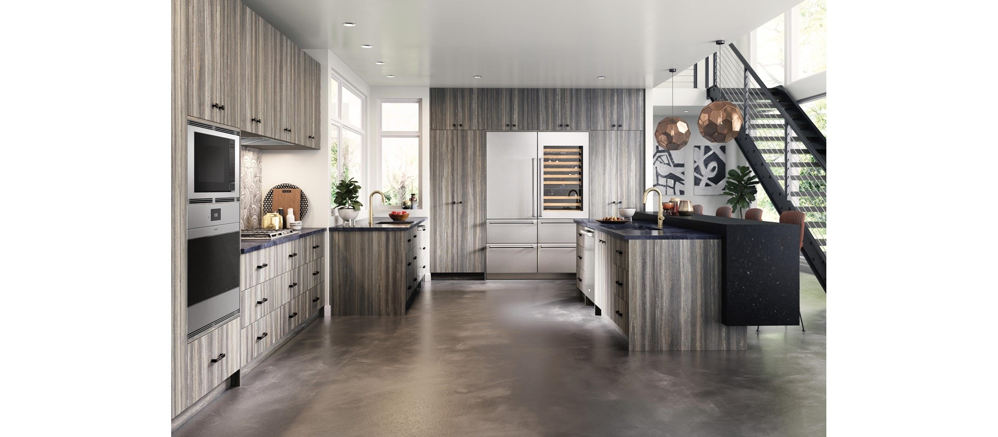 Sub-Zero 30" Designer Over and Under Refrigerator / Freezer (IT-30CI) - Formerly Integrated