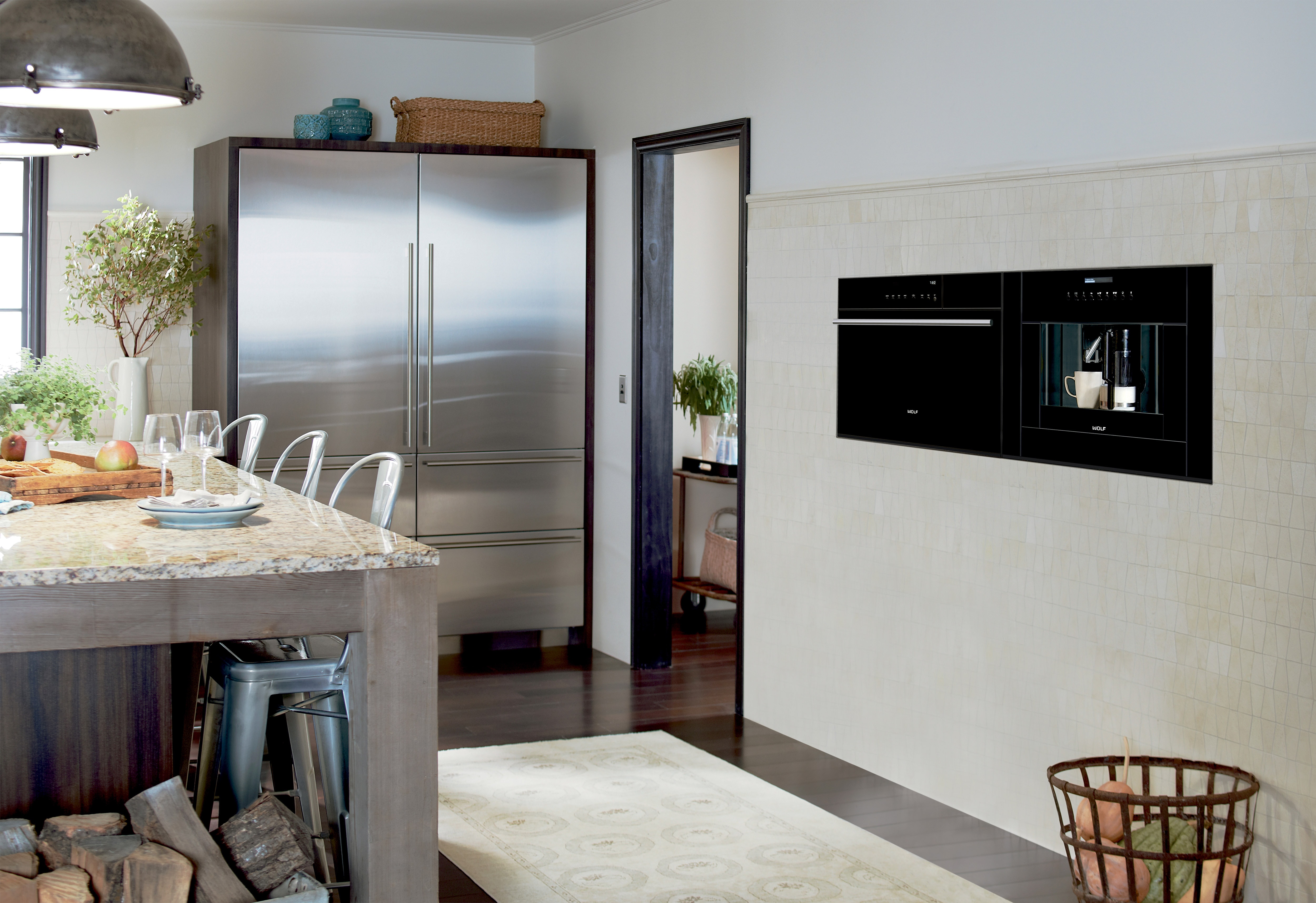 Sub-Zero 30" Designer Over and Under Freezer with Ice Maker - Panel Ready (IT-30FI) with 30" Designer Over-and-Under Refrigerator / Freezer (IT-30CIID) 