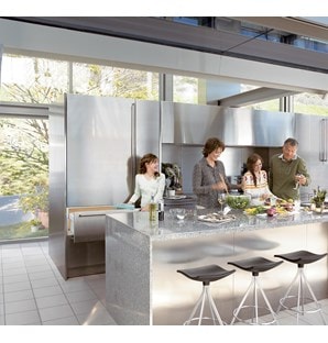 Sub-Zero 36" Designer Over Under Refrigerator Freezer Ice Maker Panel Ready (IT-36CI) - Formerly Integrated