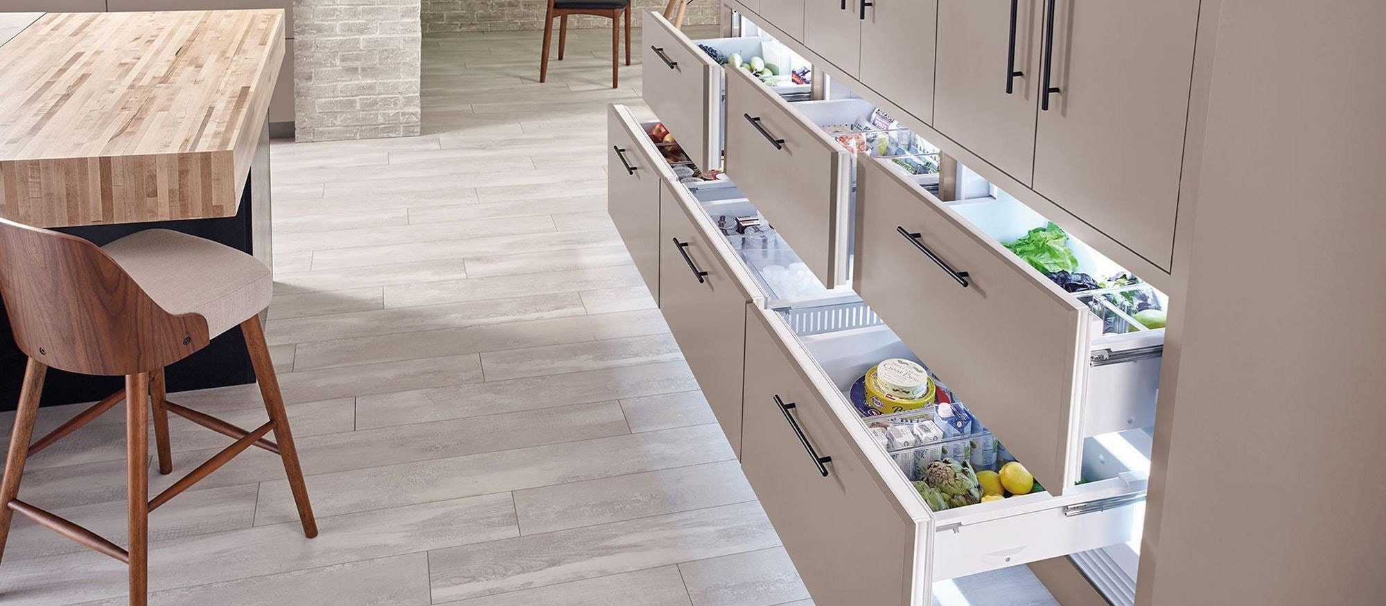 Sub-Zero 30" Refrigerator Drawers Panel Ready (ID-30R)