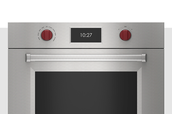 The secret to Wolf’s consistent, flavorful results is in its convection systems: dual fans circulate hot air to ensure even cooking and consistent, all-over browning. Available in 24” and 30” widths.