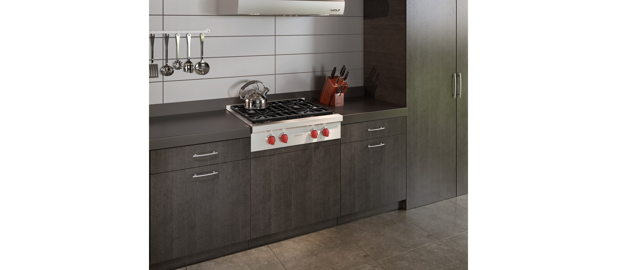 Wolf 30" Sealed Burner Rangetop - 4 Burners (SRT304)