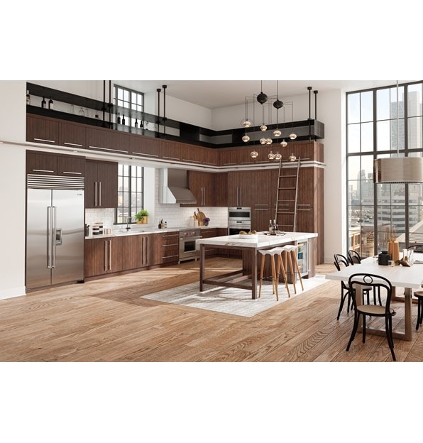 Wolf 30" E Series Professional Convection Steam Oven (CSO30PE/S/PH) with Sub-Zero 48" Classic Side by Side Refrigerator (BI-48SD/S)