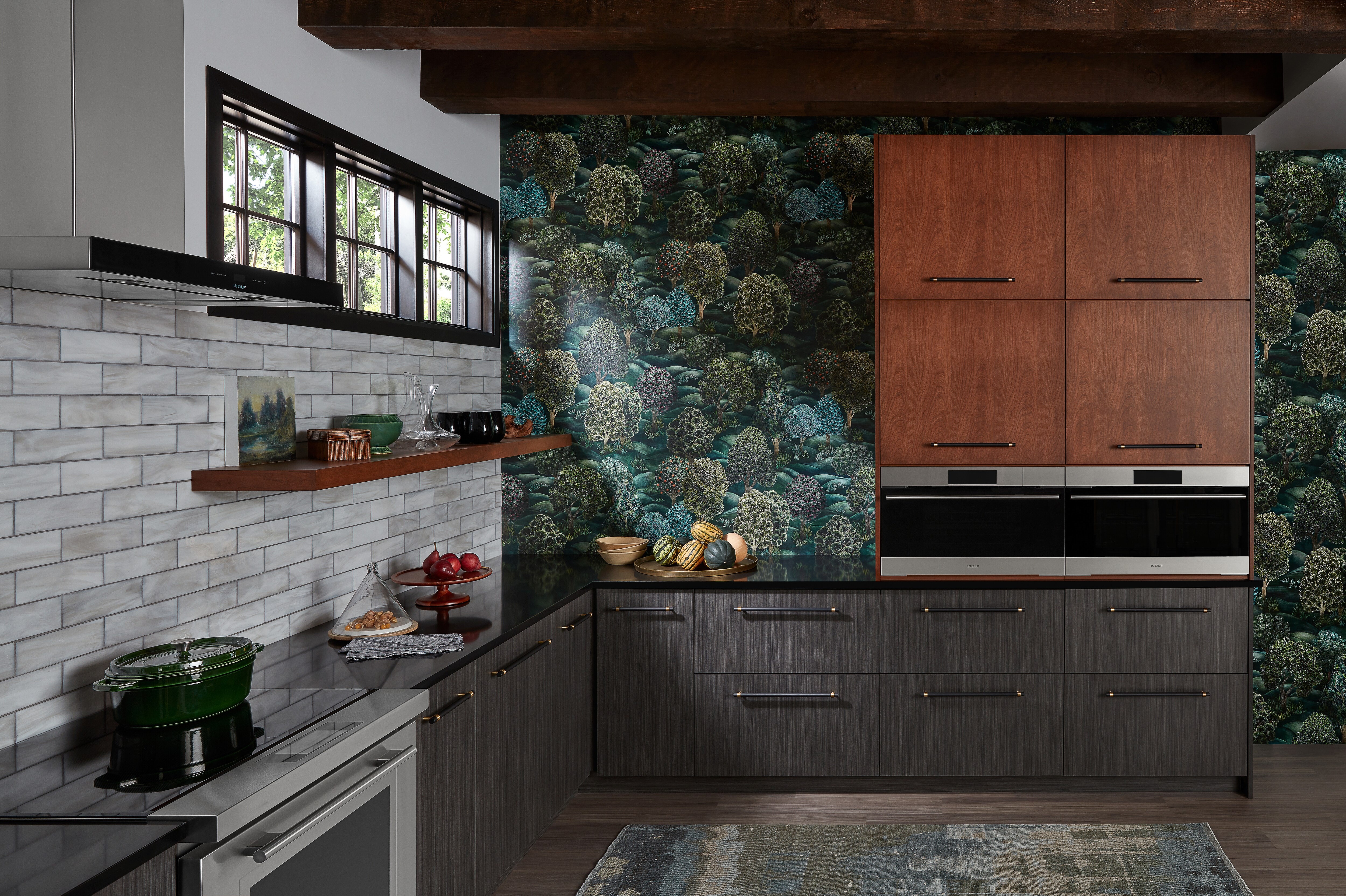 30" E Series Transitional Speed Oven - SPO3050TE/S/T by Wolf Appliances in an elegant New York townhouse