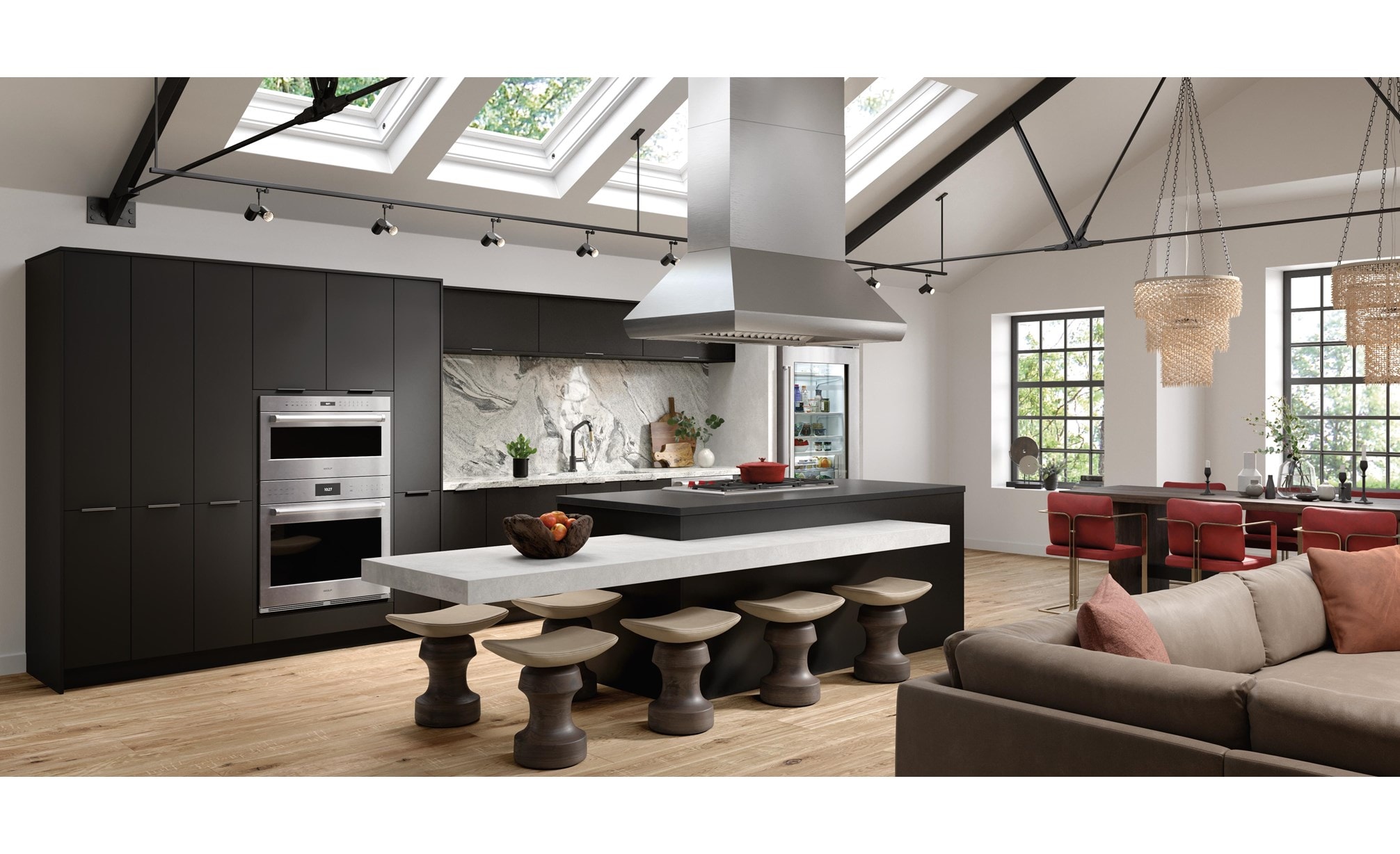 Classic Series Refrigeration, E Series Ovens, Gas Cooktops, Pro Ventilation, Speed Ovens