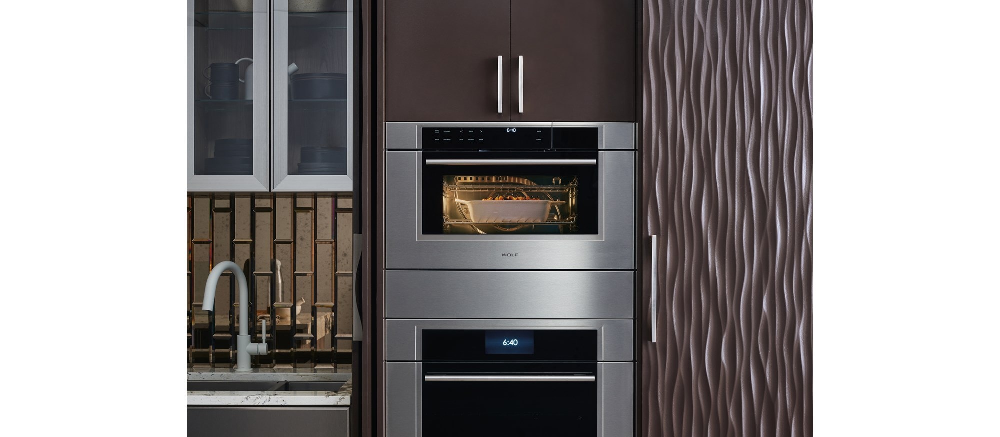 Wolf 30" M Series Transitional Convection Steam Oven (CSO30TM/S/TH)