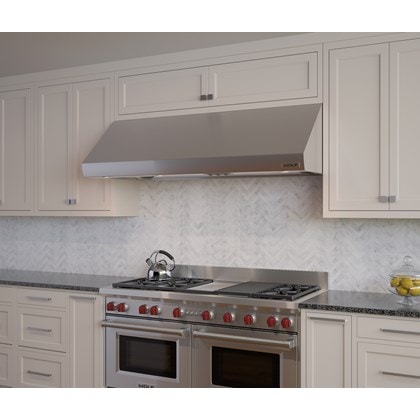 Wolf 66" Pro Wall Hood - 27" Depth (PW662718)