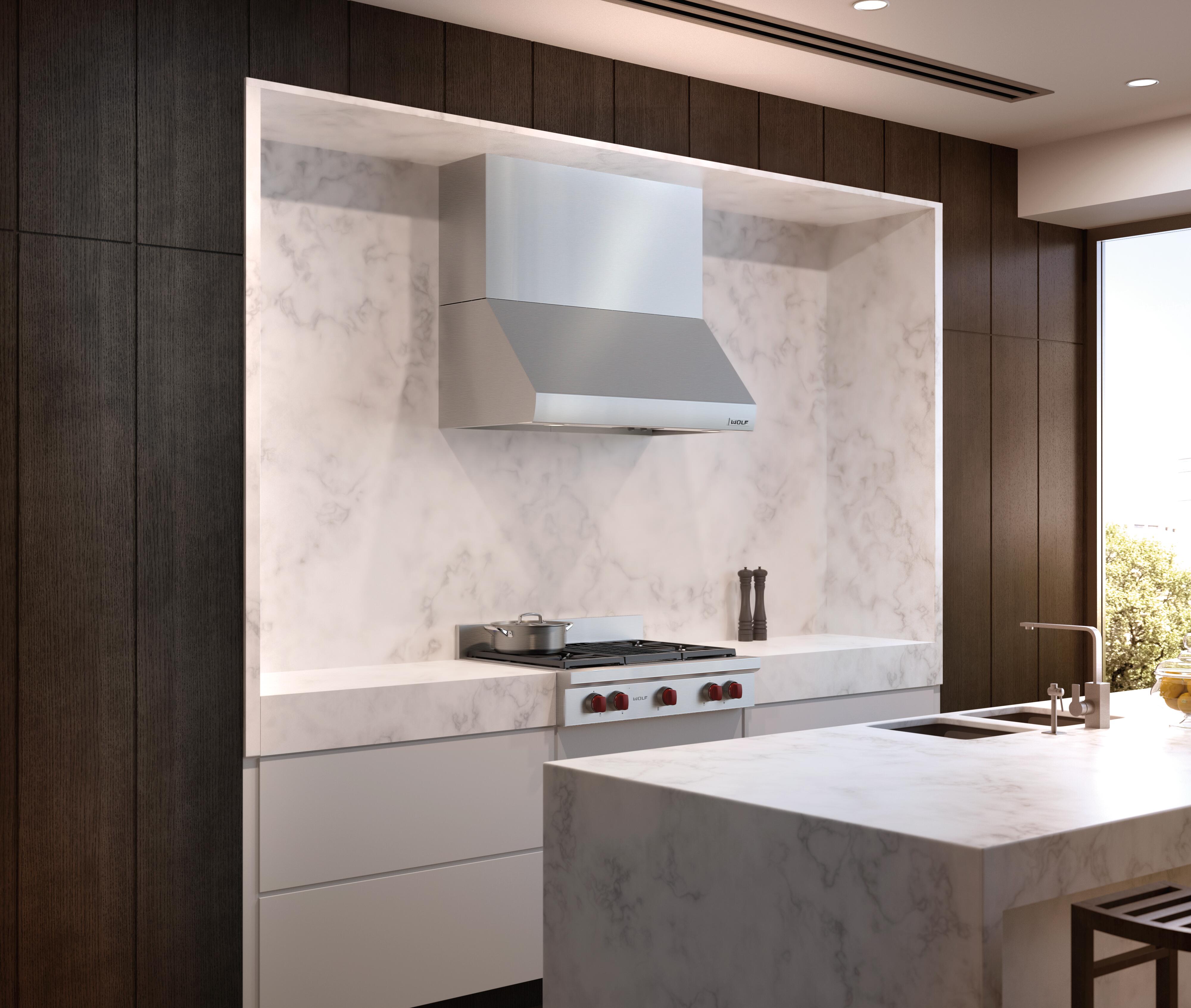 Wolf 42" Pro Wall Hood - 24" Depth (PW422418)