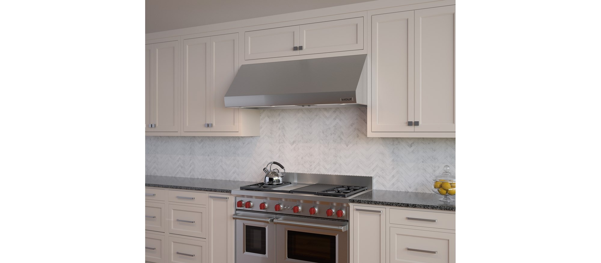 Wolf 54" Pro Wall Hood - 24" Depth (PW542418)