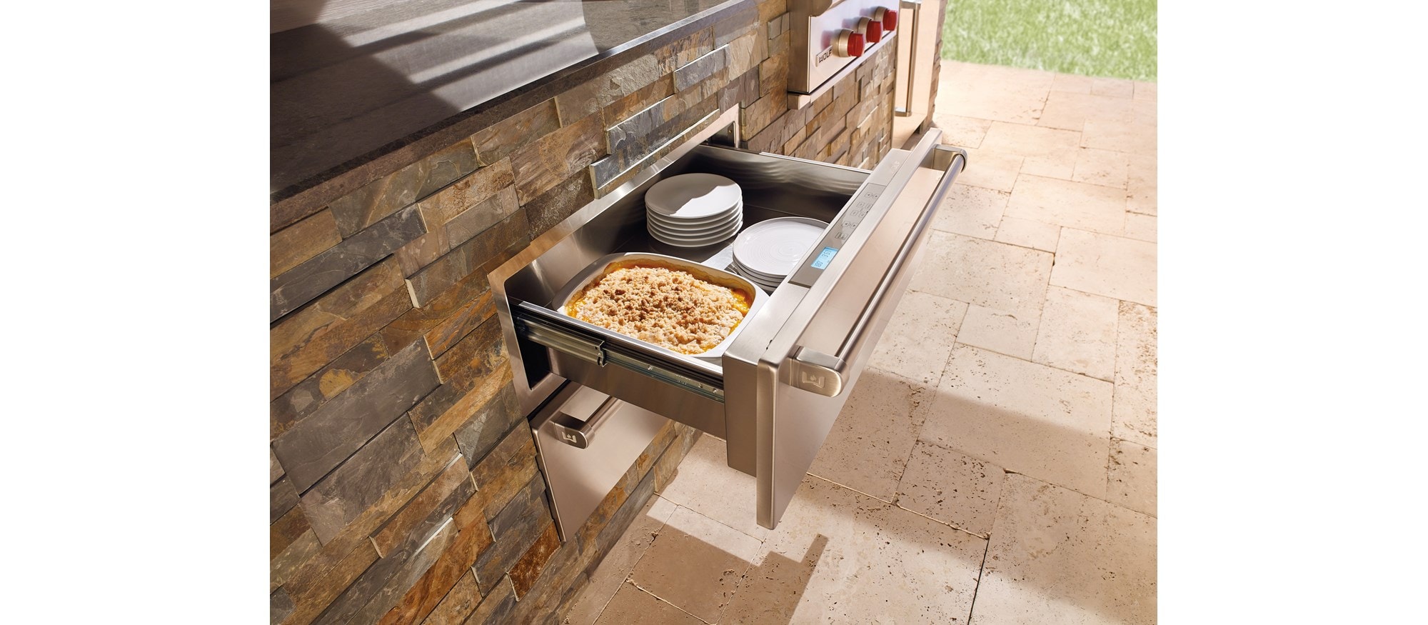 Wolf 30" Outdoor Warming Drawer (WWD30O)