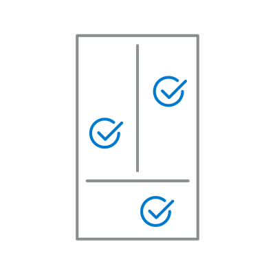 SubZero 24" Designer Refrigerator Drawers Panel Ready (ID24R)