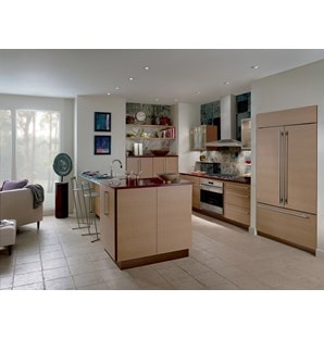 Wolf 30" E Series Transitional Classic Single Oven (SO30TE/S/TH) shown with Wolf 30" Transitional Gas Cooktop - 4 Burners (CG304T/S)