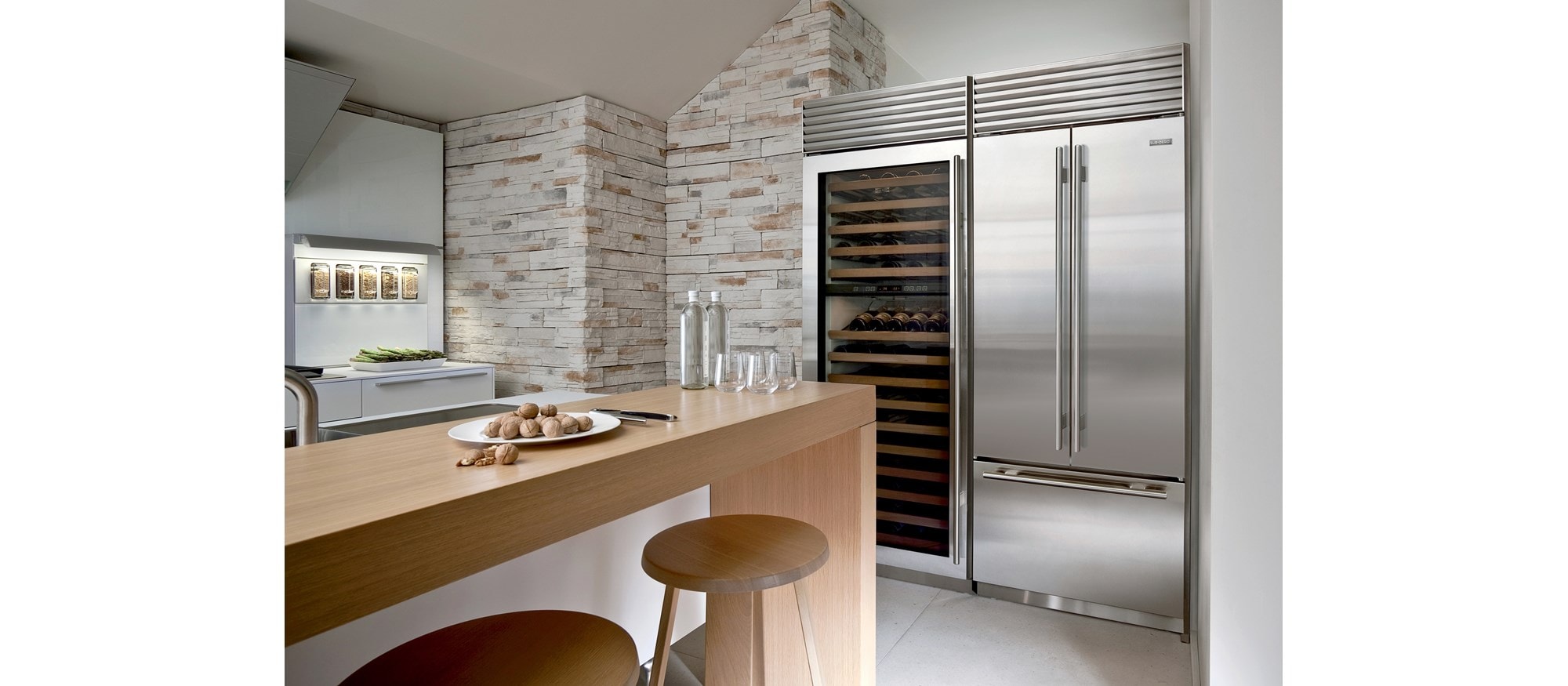 Sub-Zero 36" Classic French Door Refrigerator Freezer with Internal Dispenser (BI-36UFDID/S) - Formerly Built-In