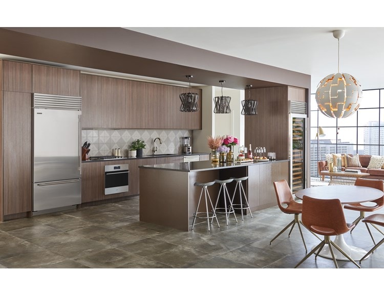 Sub-Zero 36" Classic Over Under Refrigerator Freezer with Internal Dispenser (BI-36UID/S) - Formerly Built-In