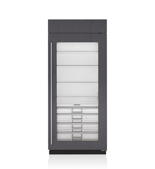 Sub-Zero 36" Classic Refrigerator with Glass Door - Panel Ready CL3650RG/O