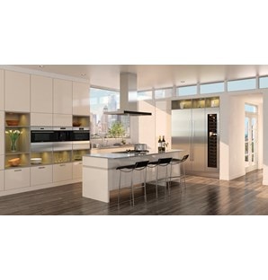 Sub-Zero 30" Designer Column All Refrigerator (IC-30RID) with 18 " Designer Column All Freezer (IC-18FI)