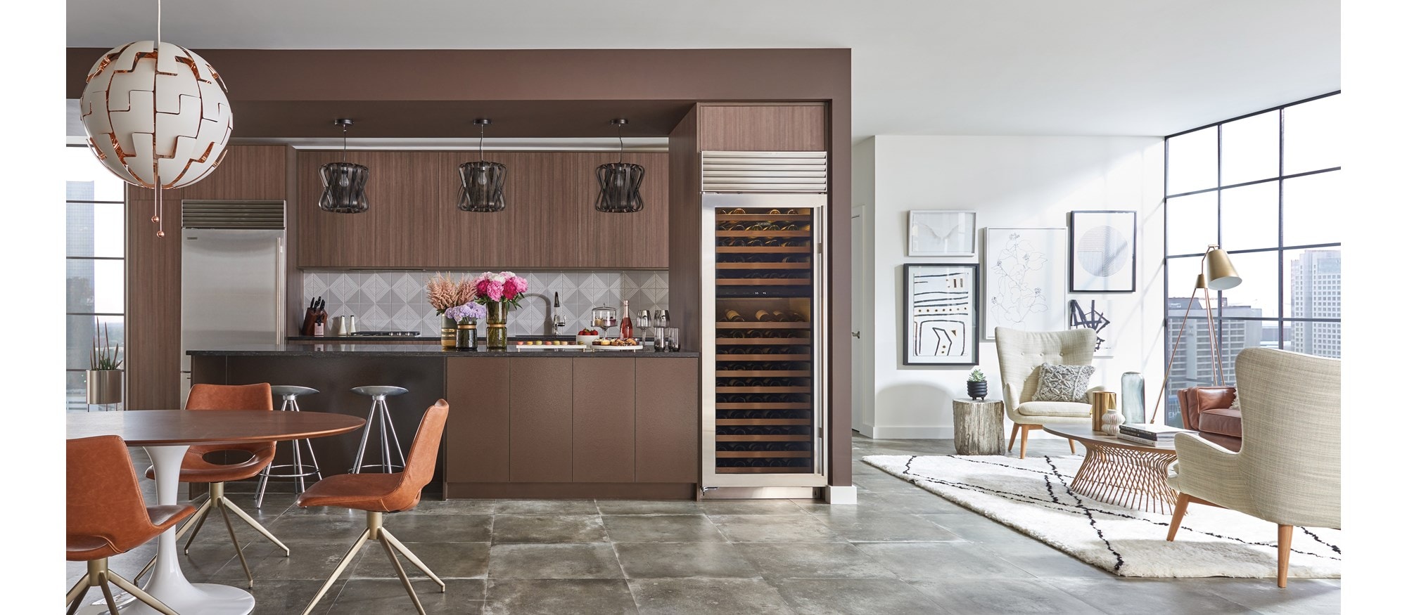 Sub-Zero 30" Classic Column Wine Storage (BW-30/S) - Formerly Built-In