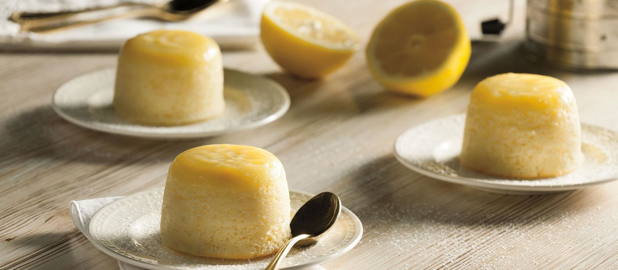Lemon Pudding Cakes